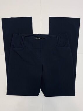 The Limited Collection Cassidy Fit Dark Navy Straight Leg Trousers Pants Size 8